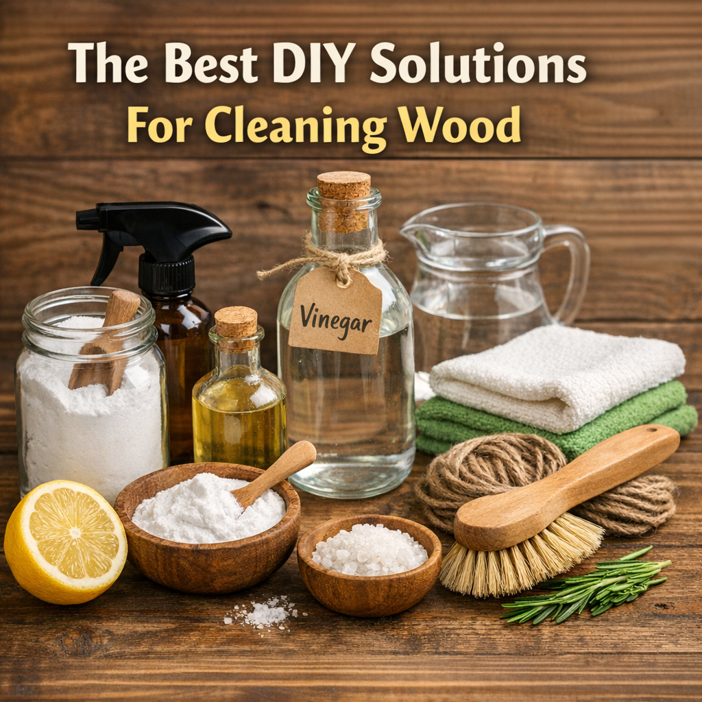 The Best DIY Solutions For Cleaning Wood