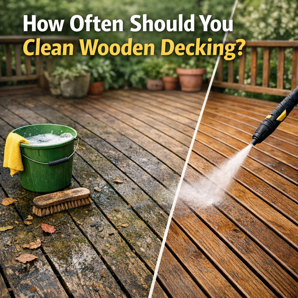 How Often Should You Clean Wooden Decking?