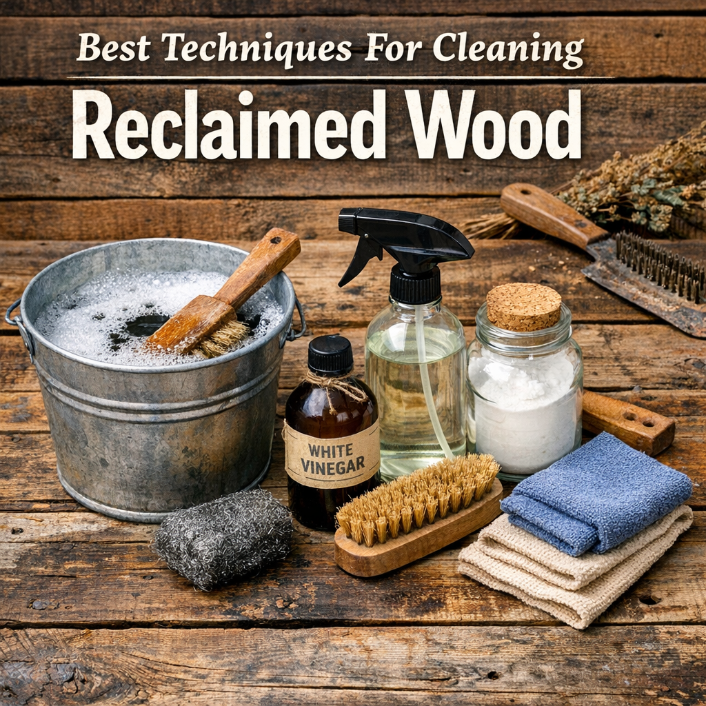 Best Techniques For Cleaning Reclaimed Wood