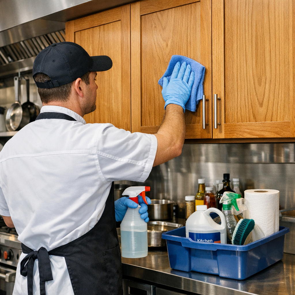 How To Clean Wood Cabinets In Commercial Kitchens