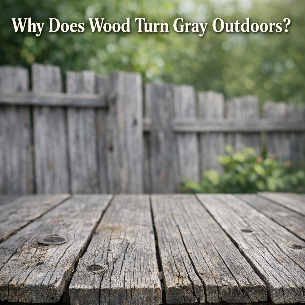 Why Does Wood Turn Gray Outdoors?
