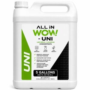 ALL IN WOW - UNI - Universal Cleaning Concentrate - 5 GALLONS - NET CONTENTS: 640 FL OZ