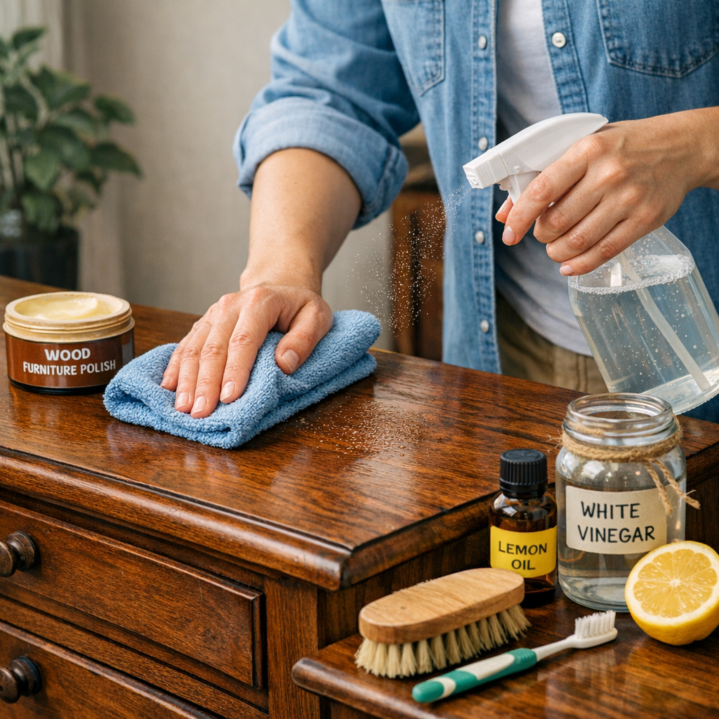How To Deep Clean Wooden Furniture