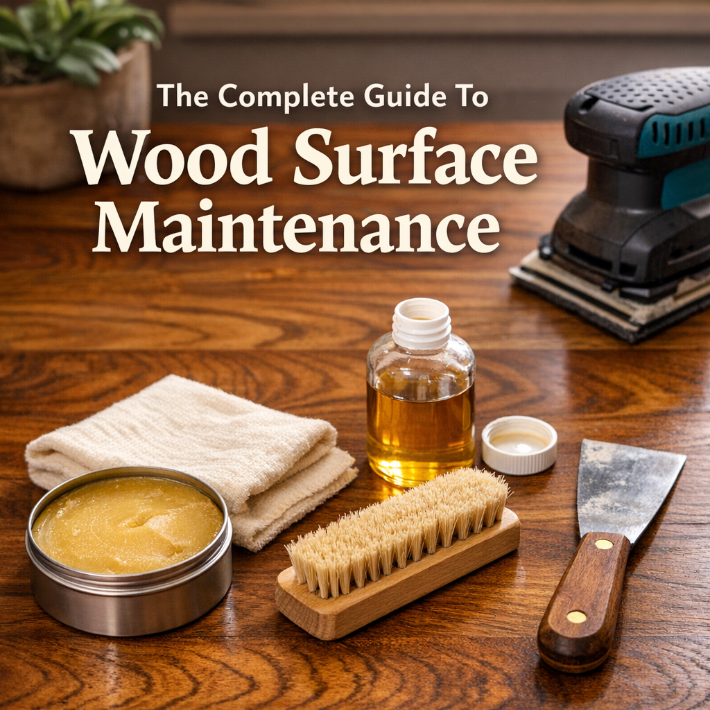 The Complete Guide To Wood Surface Maintenance