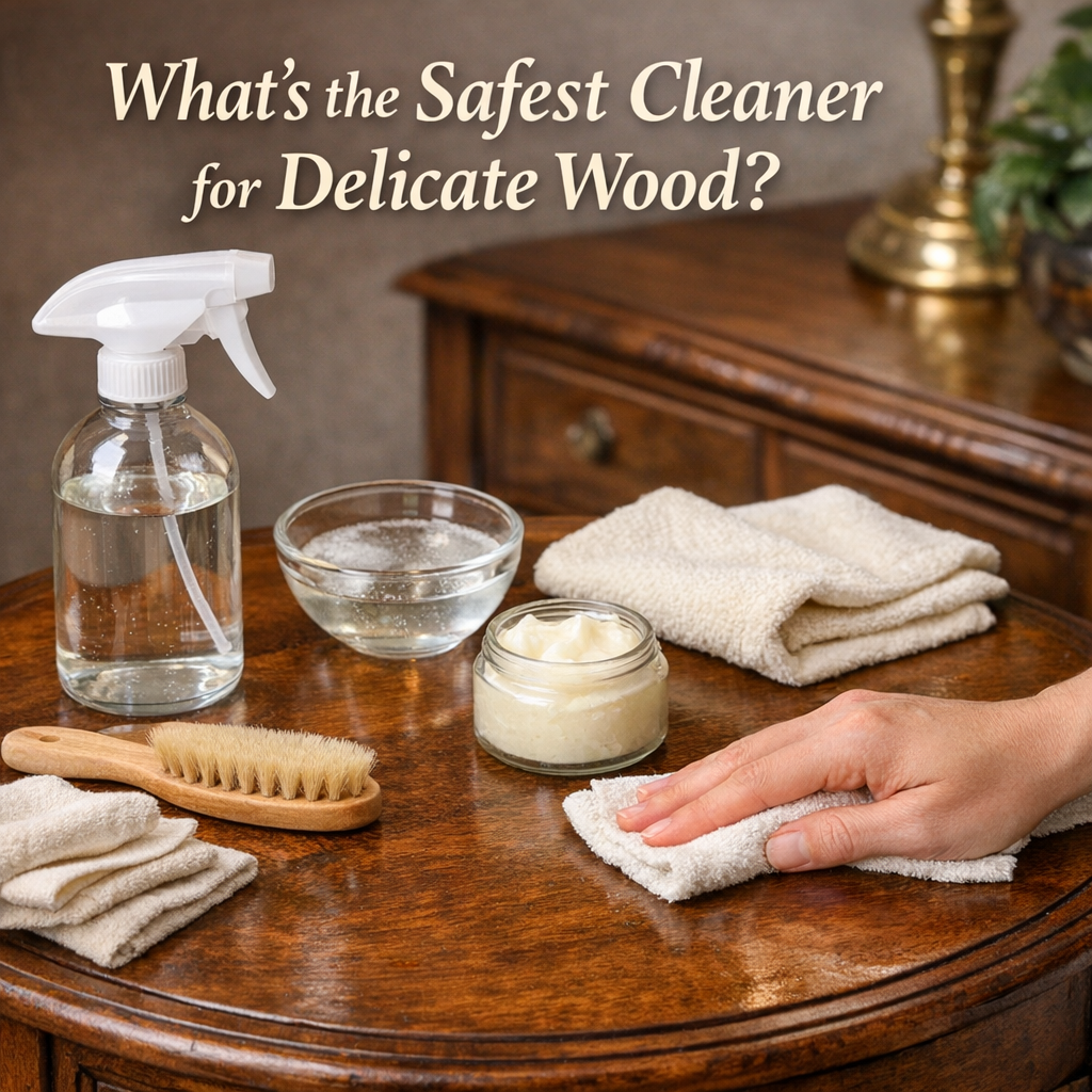 What Is The Safest Cleaner For Delicate Wood?