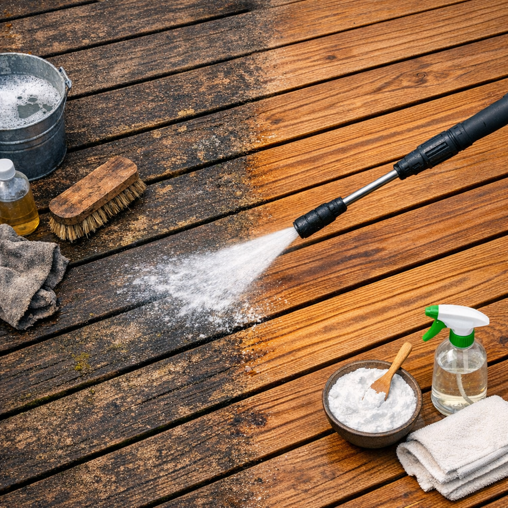 How To Remove Years Of Dirt From Wooden Surfaces?