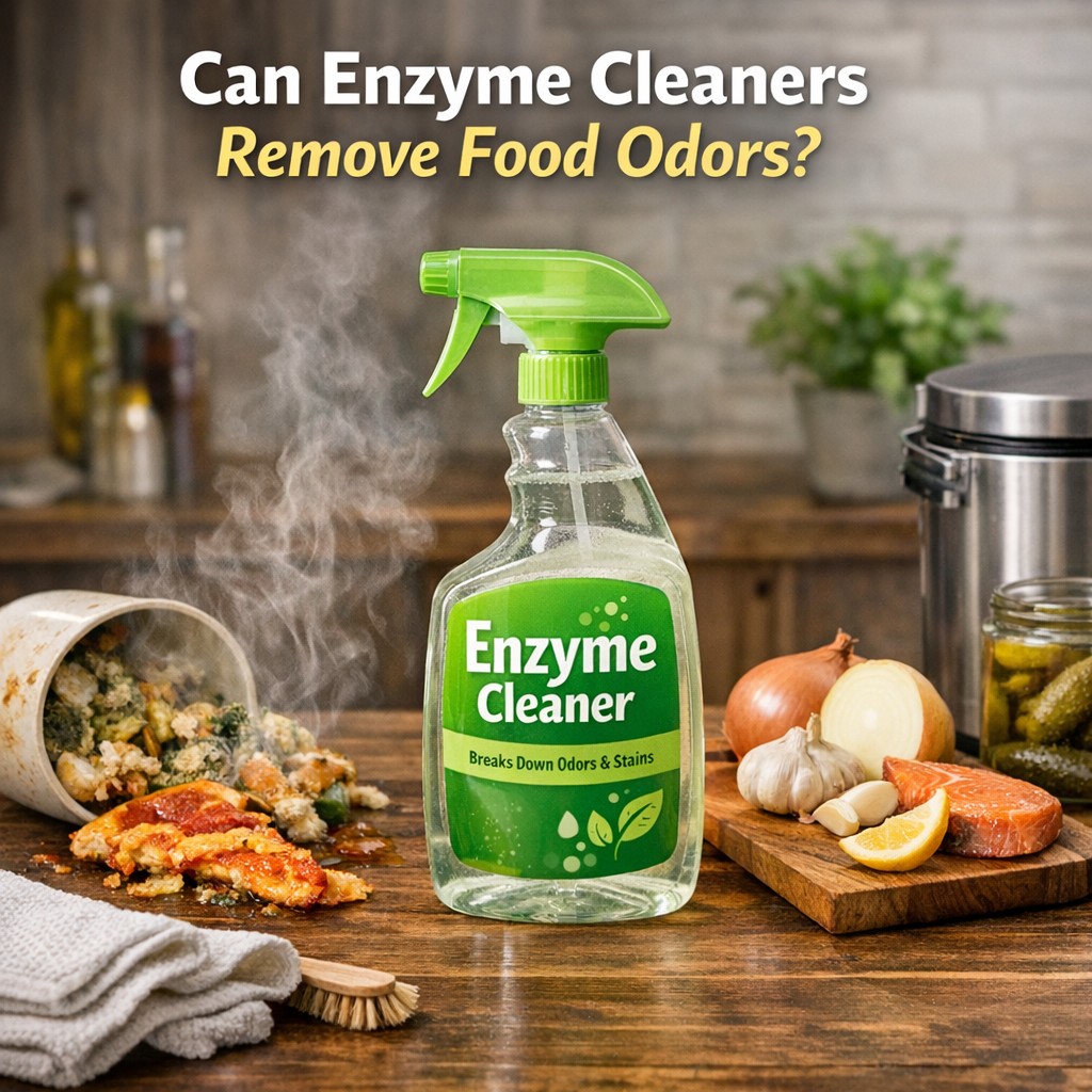 Can Enzyme Cleaners Remove Food Odors?