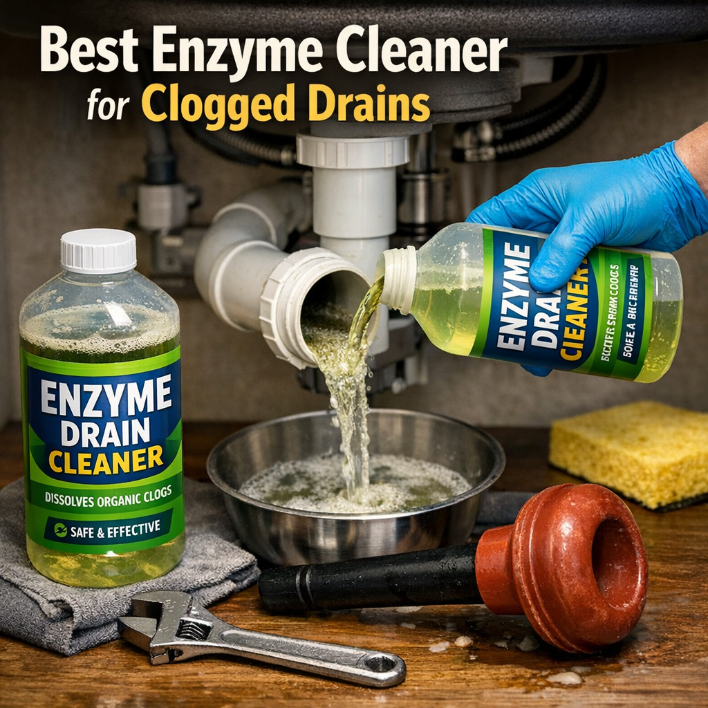 Best Enzyme Cleaner for Clogged Drains