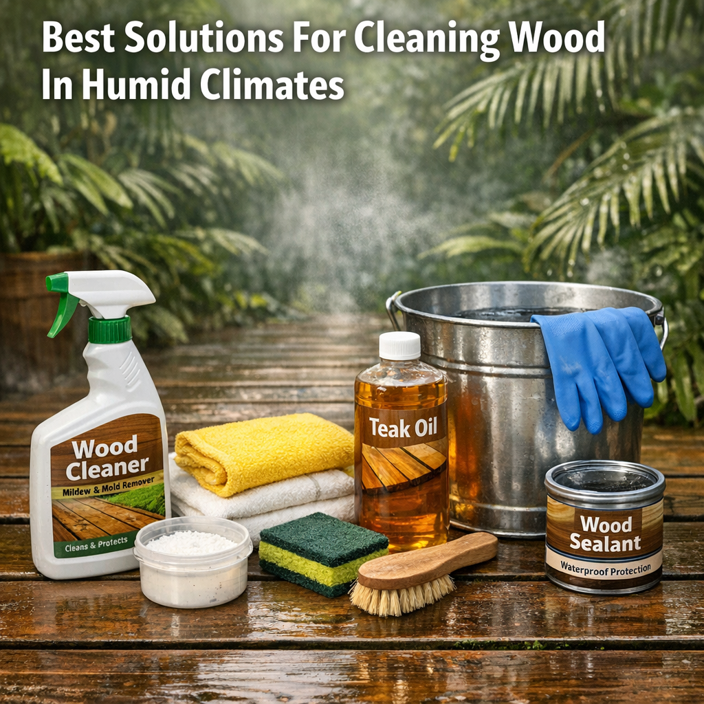 Best Solutions For Cleaning Wood In Humid Climates
