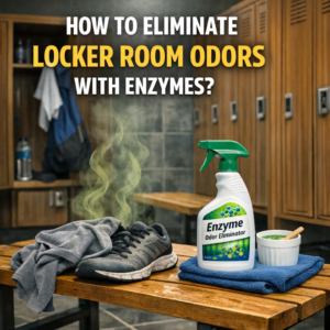 How to Eliminate Locker Room Odors with Enzymes?