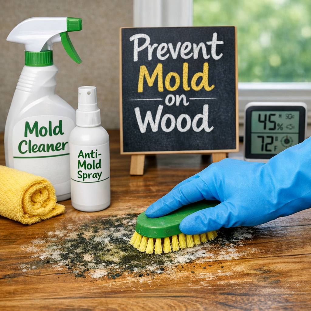 How To Prevent Mold Growth On Wooden Surfaces?