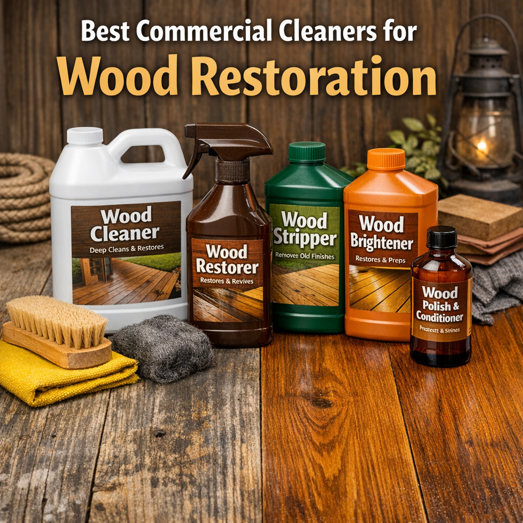 Best Commercial Cleaners For Wood Restoration