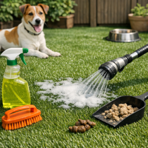 How to Remove Pet Odors from Artificial Grass?